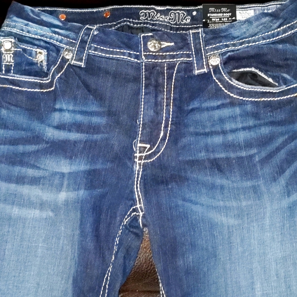 Miss Me Buckle Blue Jeans